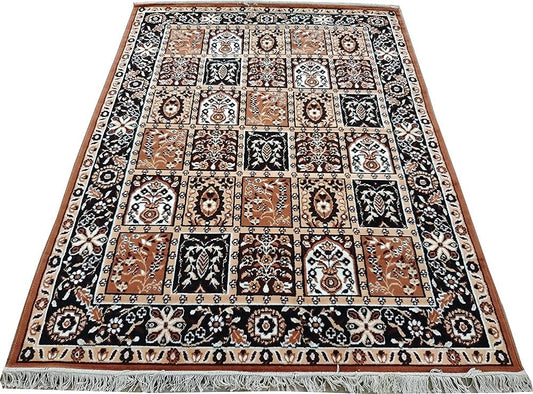 Traditional Patchwork Multicolor Area Rug