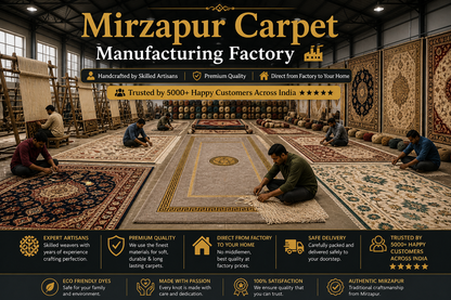 Imperial Greek Black-White-Gold Carpet