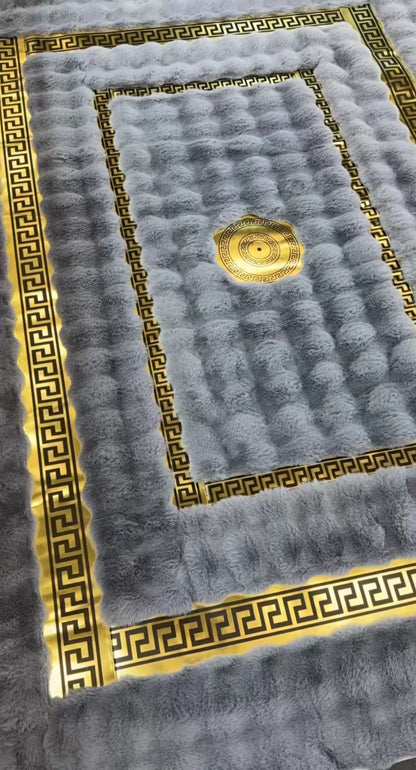 Aurelios Imperial Grey Gold Rug